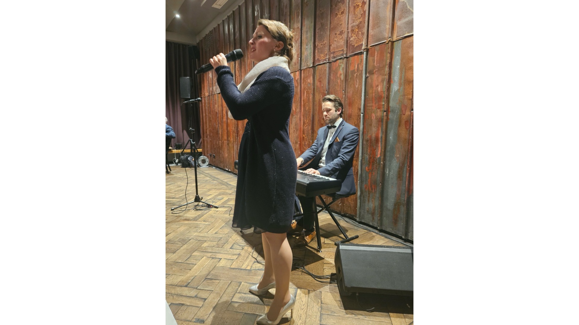 Romana Reiff und Michael Müller am Piano